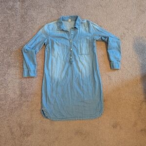 Denim Shirt Dress Old Navy XS